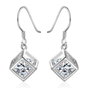 Square Drop Earrings.